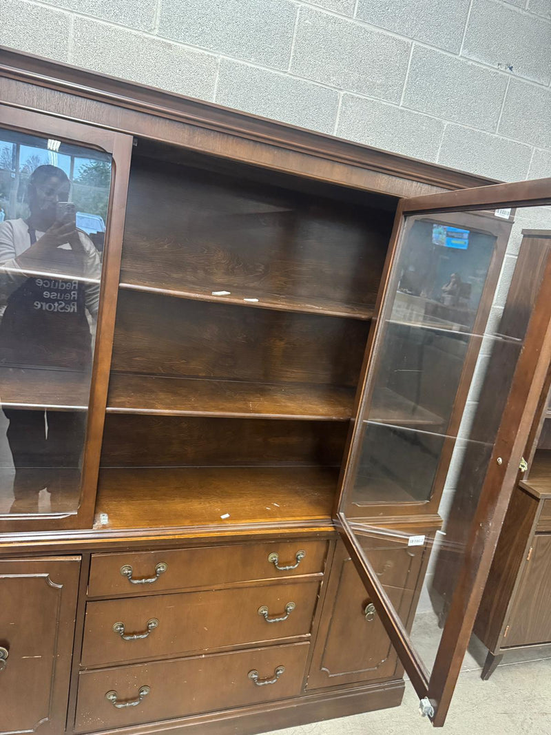 59"W 2-Piece Wooden Buffet/Hutch