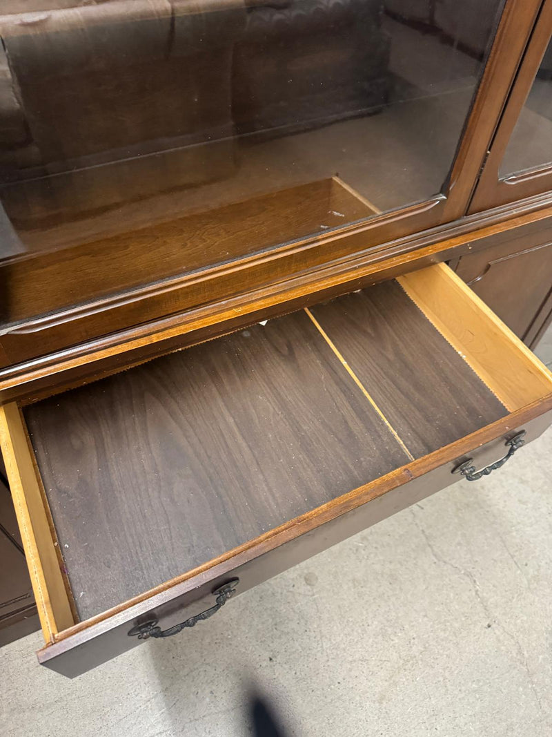 59"W 2-Piece Wooden Buffet/Hutch