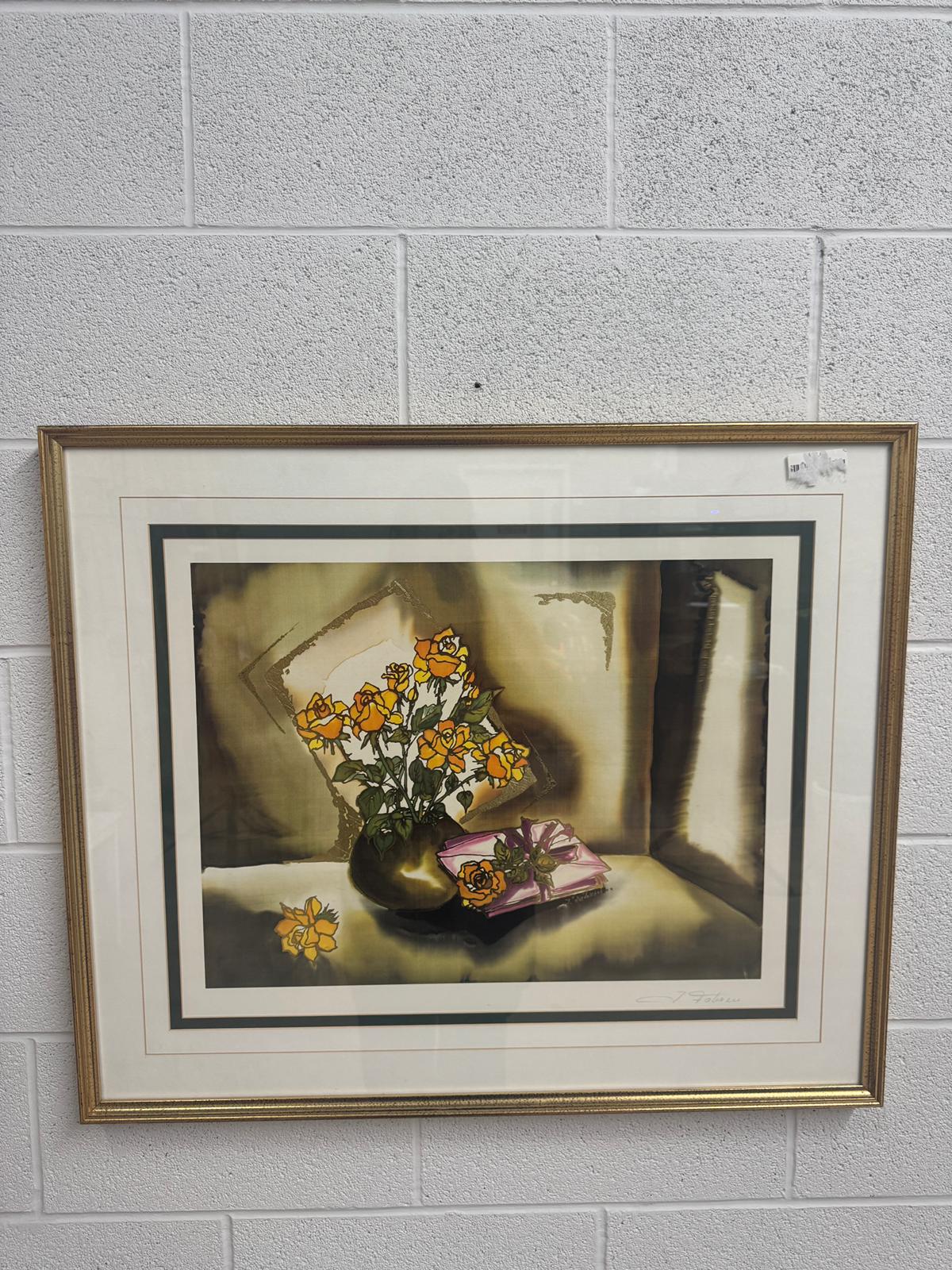 32"W Still Life Art Frame