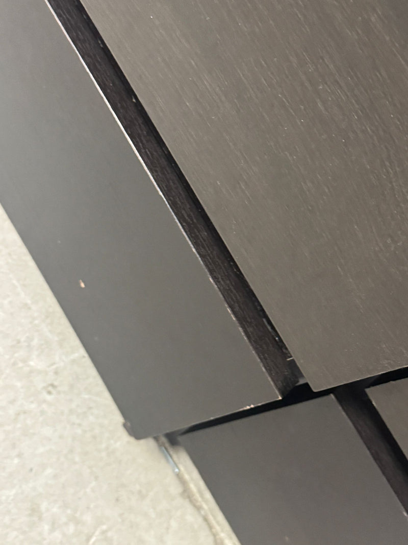 16"W 2-Drawer Wooden Night Stand