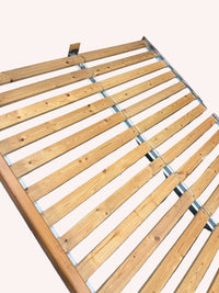64.5"W Queen Size Wooden Bedframe