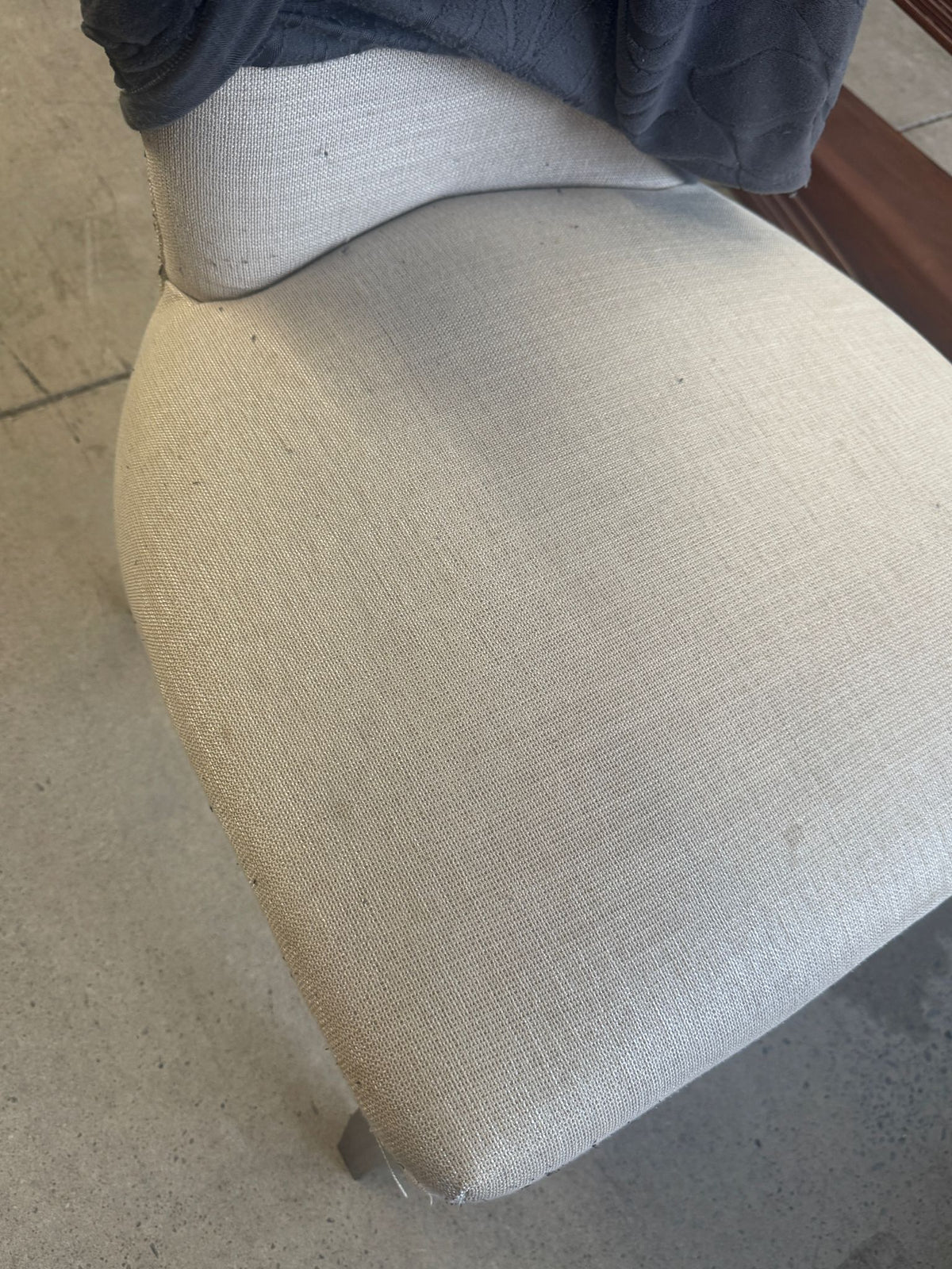 22"W Grey Chair