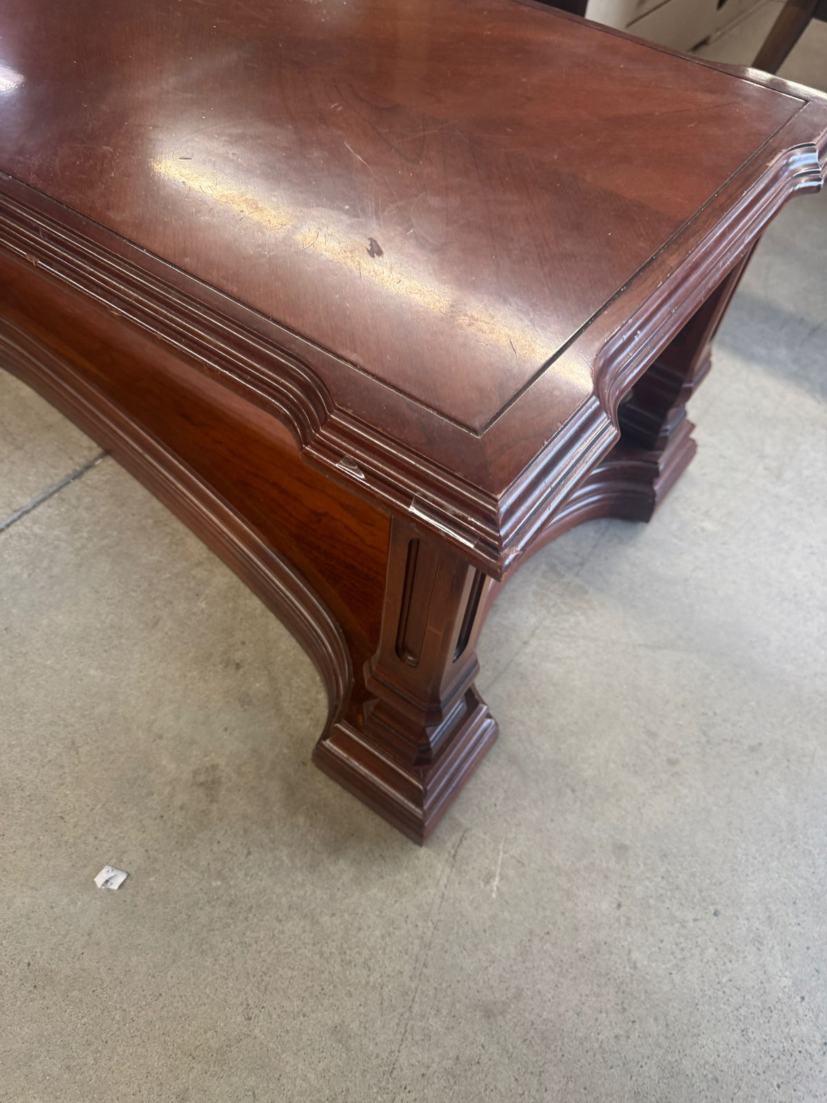 56.5"W Wooden Coffee Table