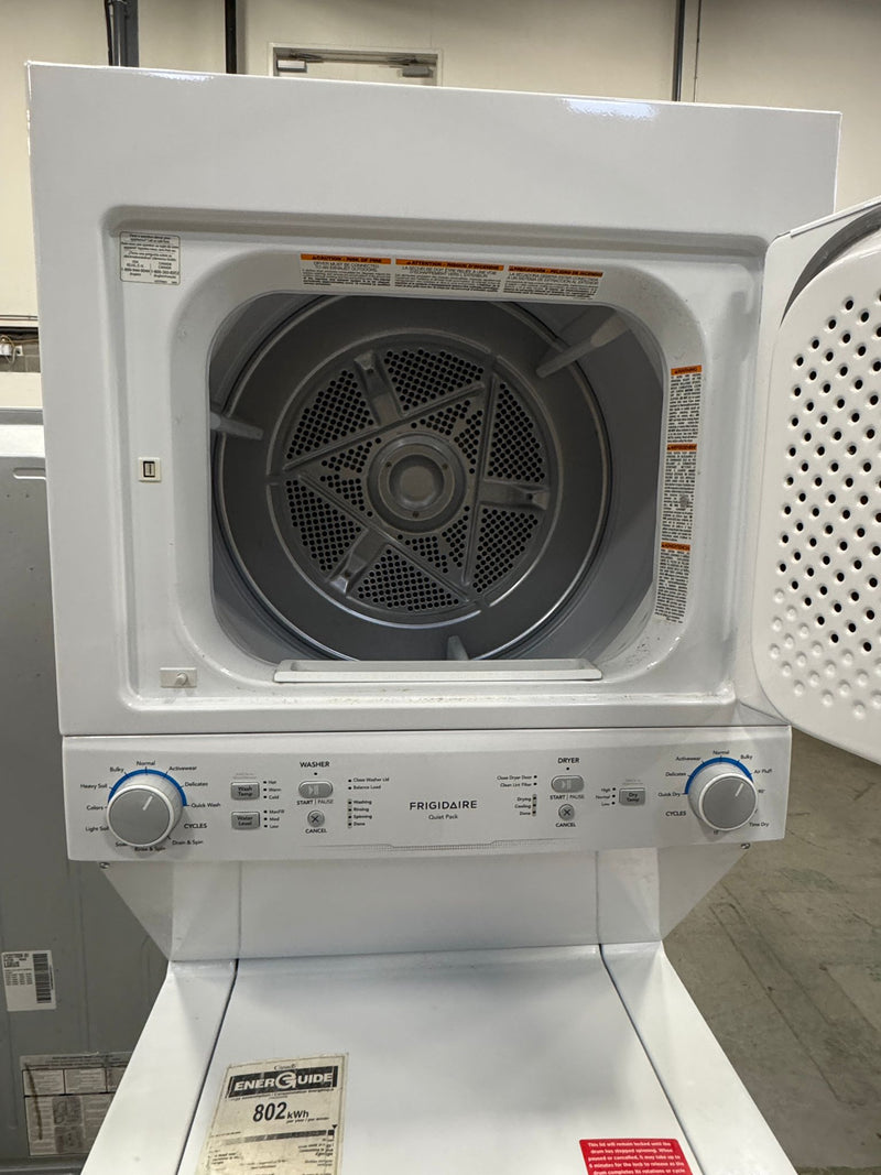 27"W Washer & Dryer Stacked Unit
