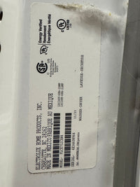 27"W Washer & Dryer Stacked Unit