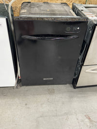 24"W Kitchenaid Black Dishwasher