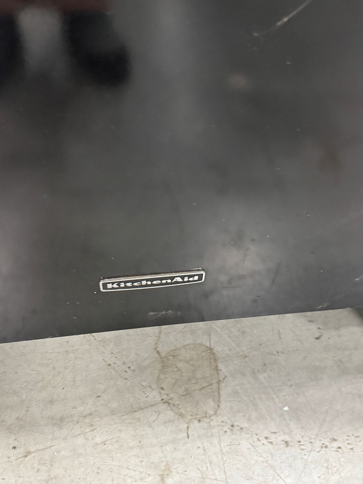 24"W Kitchenaid Black Dishwasher