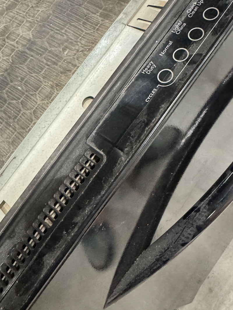 24"W Kitchenaid Black Dishwasher