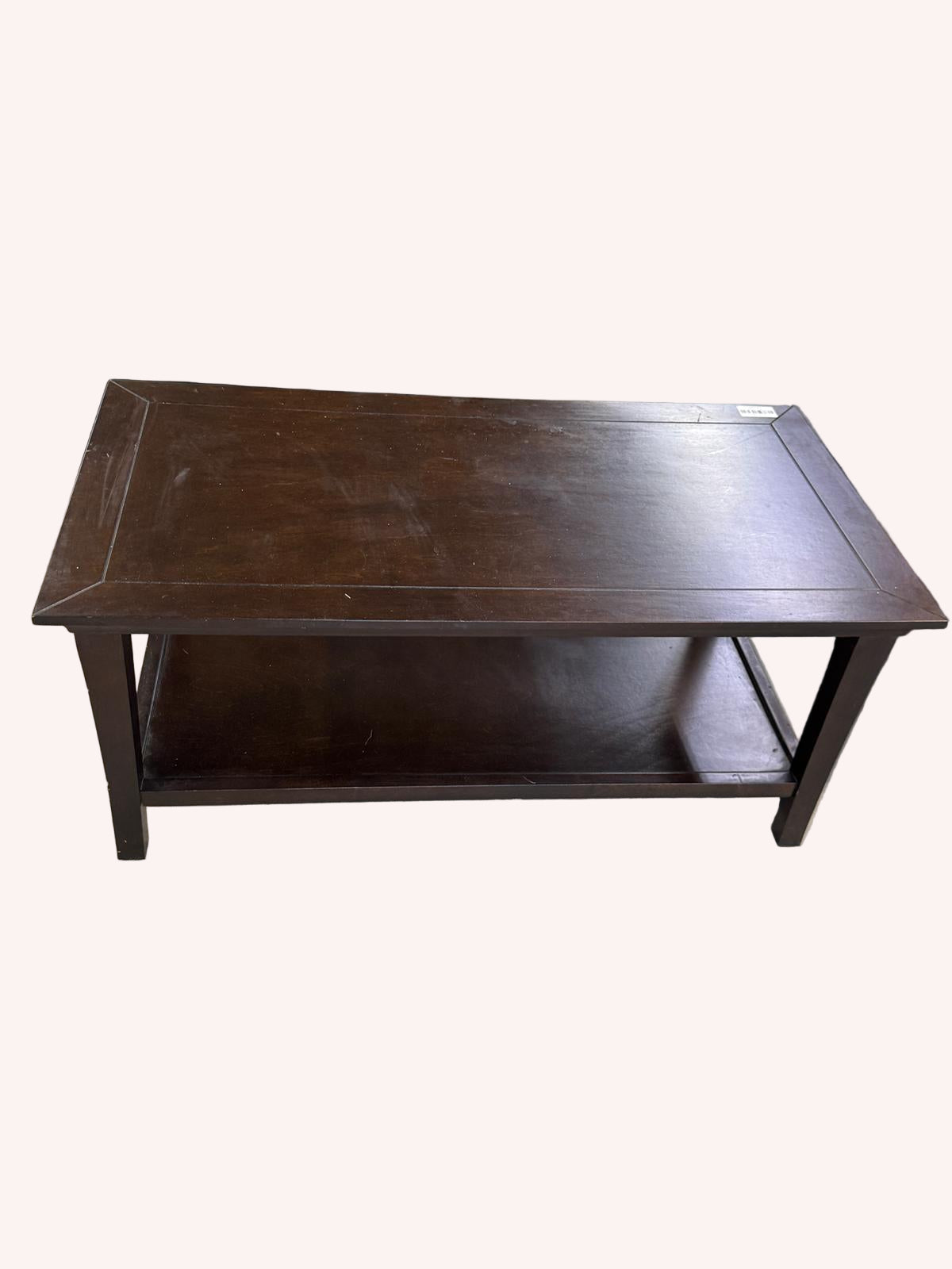 41"W Wooden Coffee Table