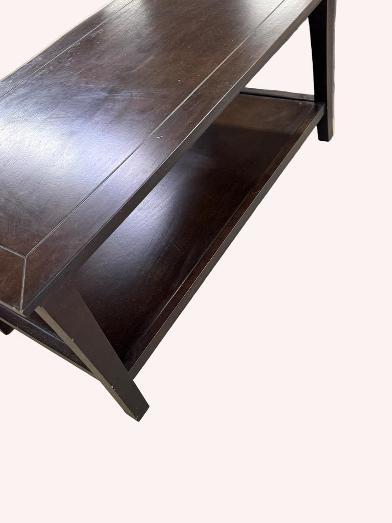 41"W Wooden Coffee Table