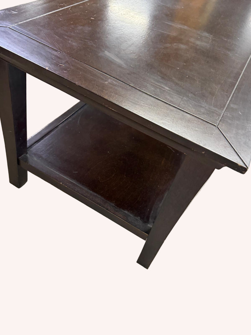 41"W Wooden Coffee Table