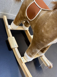 12.5"W Brown Toy Horse