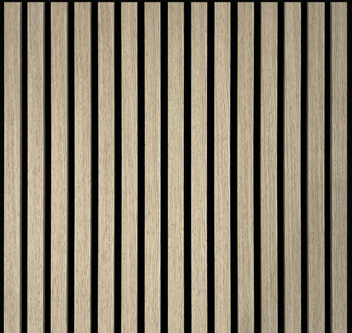 24" X 24" Acoustic Wood Slat Panel