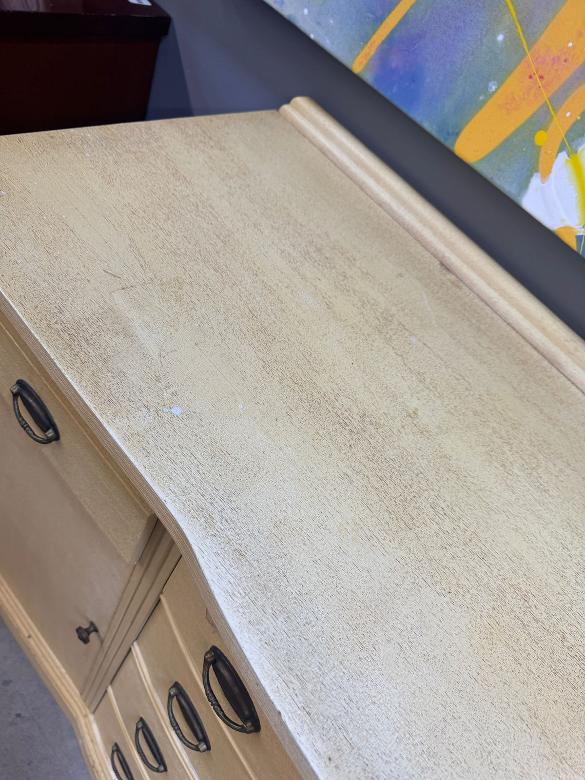 50" W Wooden Dresser