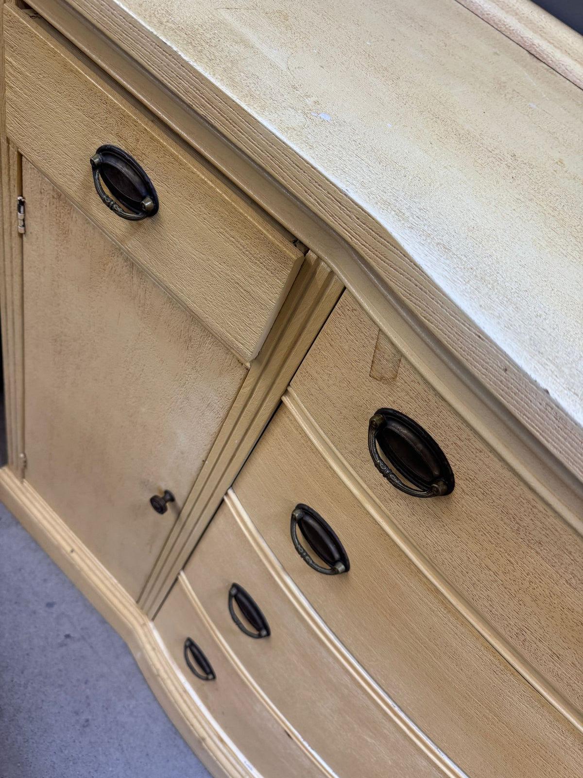 50" W Wooden Dresser