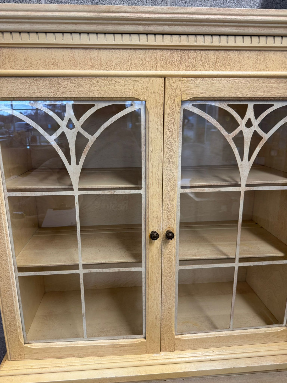 36"W Wooden Buffet/Hutch