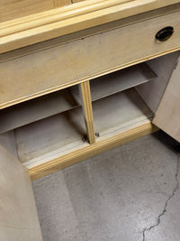 36"W Wooden Buffet/Hutch