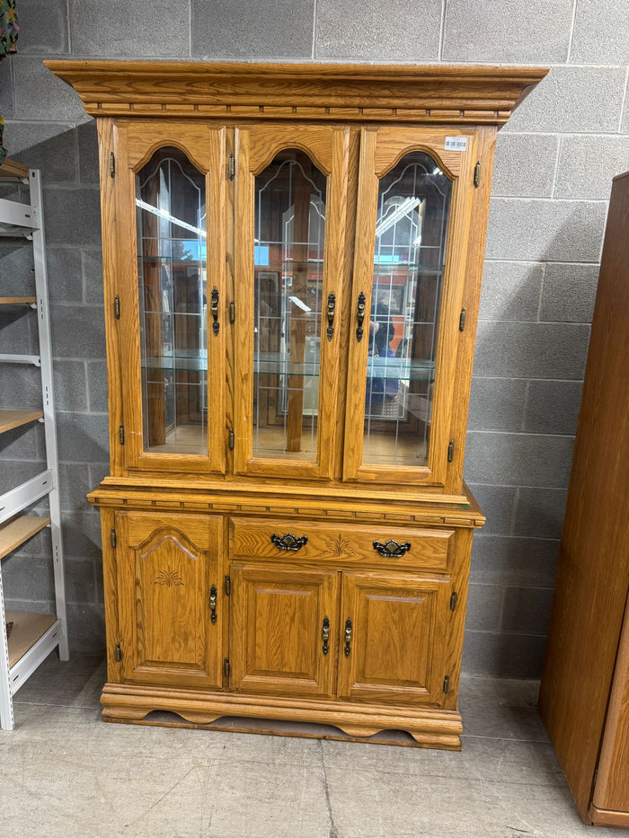 48"W Wooden Buffet/Hutch