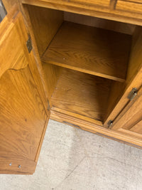 48"W Wooden Buffet/Hutch