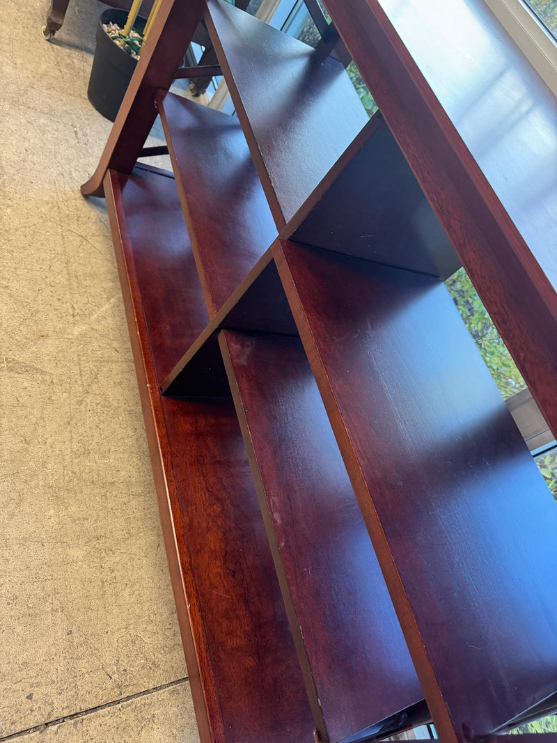 50"W Wooden End Table