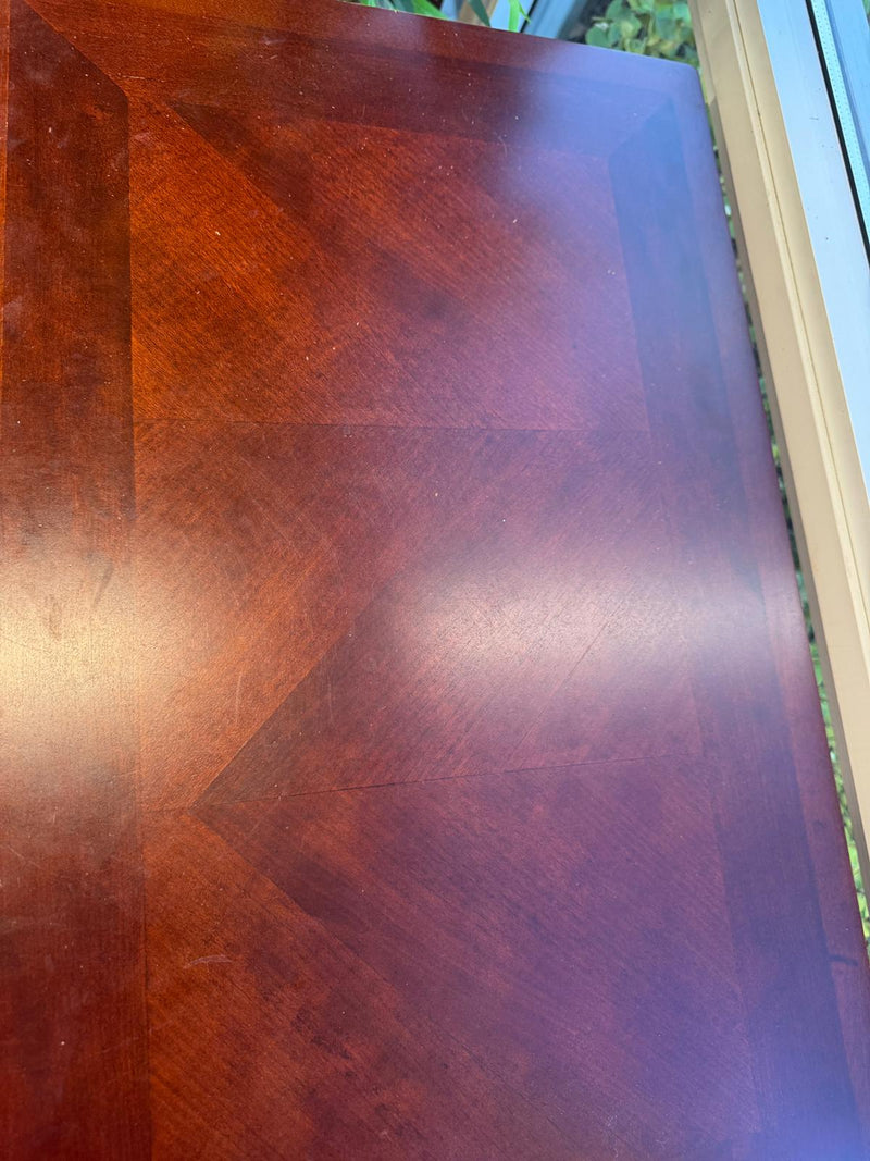 50"W Wooden End Table