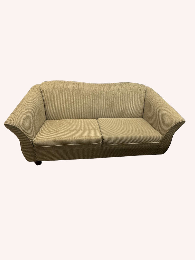 77"W Light Brown Sofa