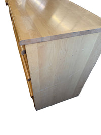 48"W Wooden 6-Drawer Dresser