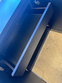 72"W Wooden Black Sideboard