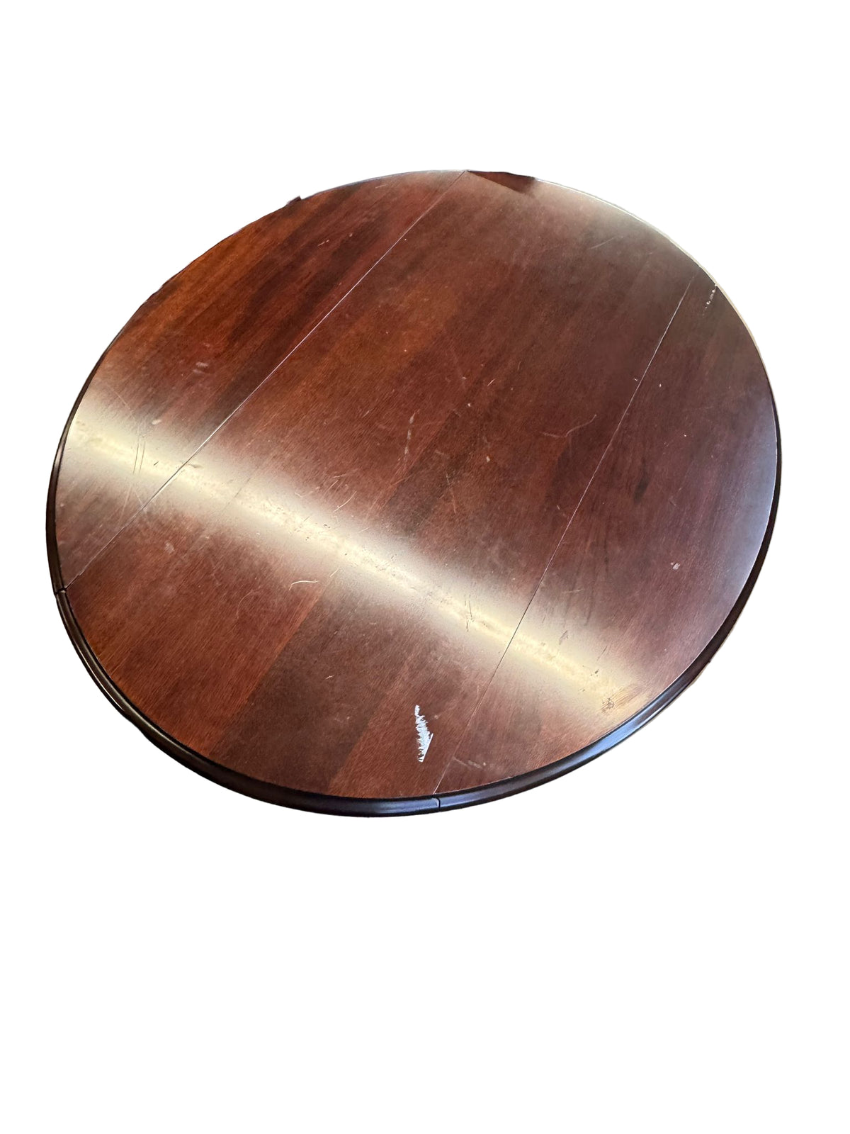 48"W Wood Drop-Leaf Coffee Table