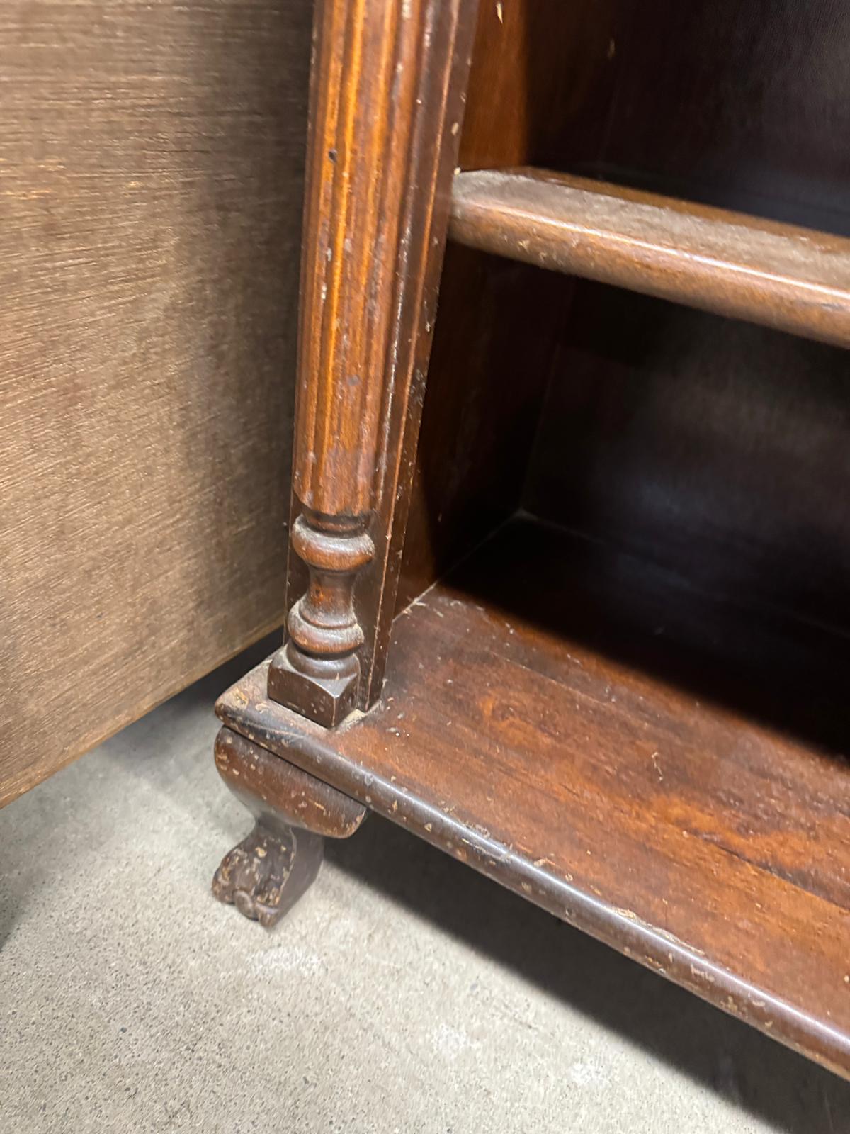 37"W Wooden Bookshelf