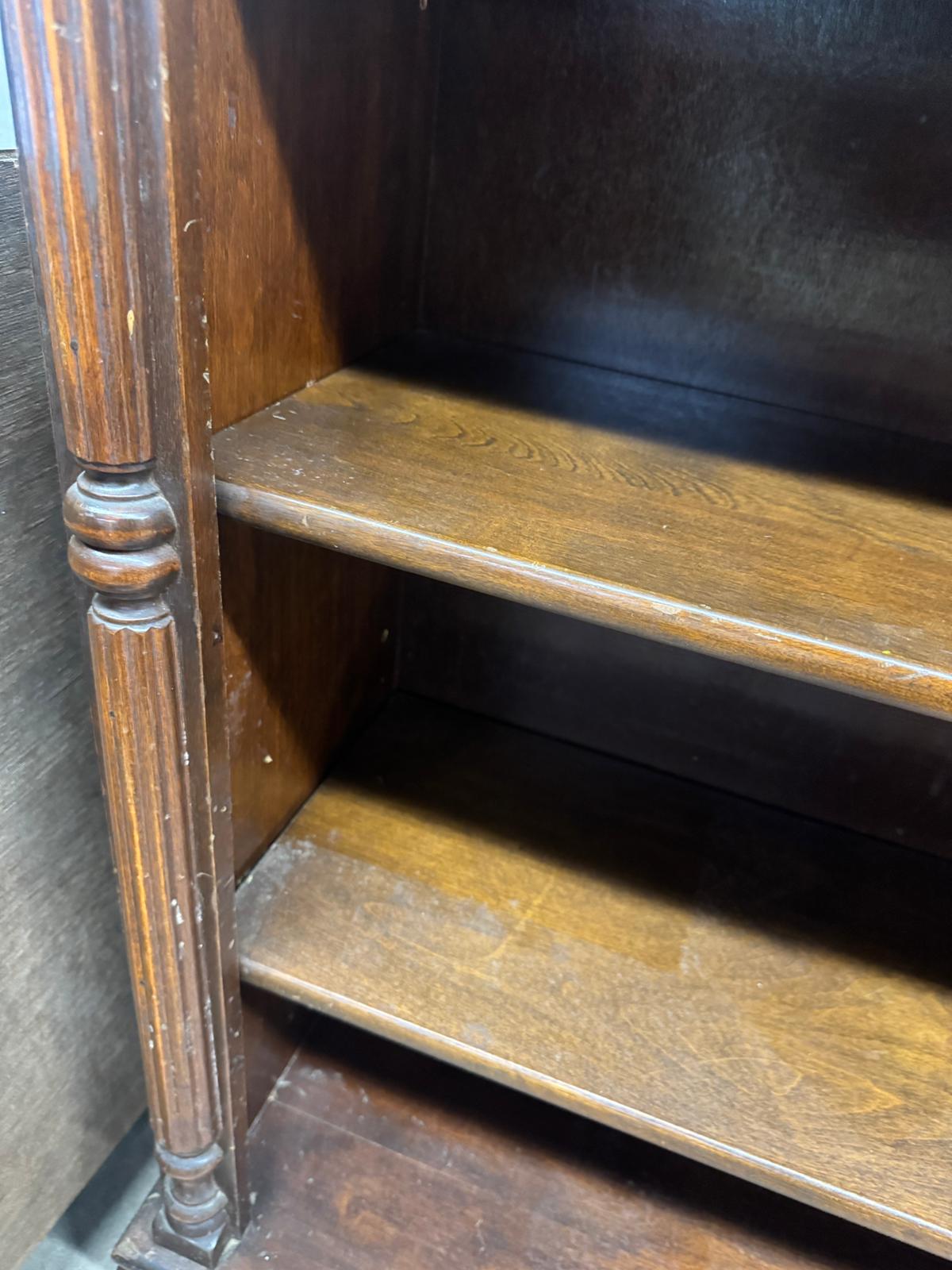 37"W Wooden Bookshelf