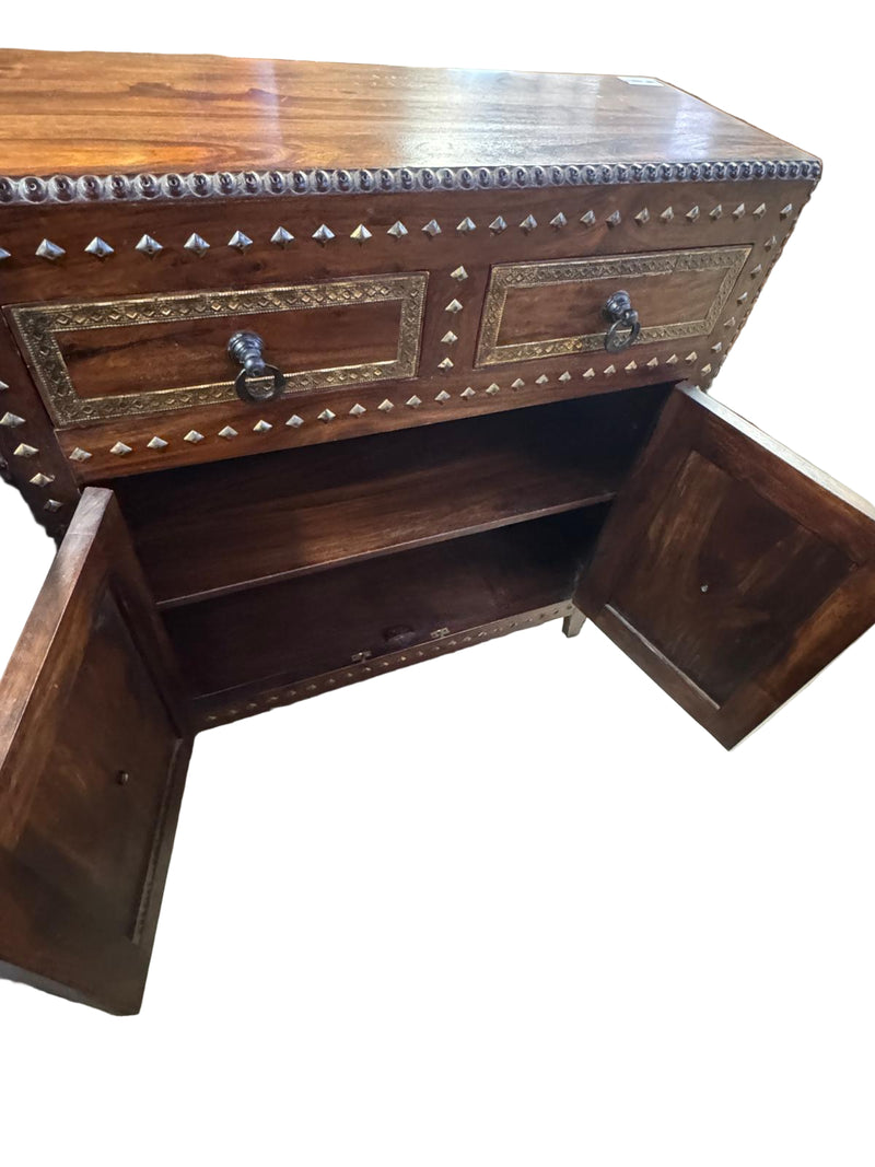 35"W Wooden Old Style Dresser