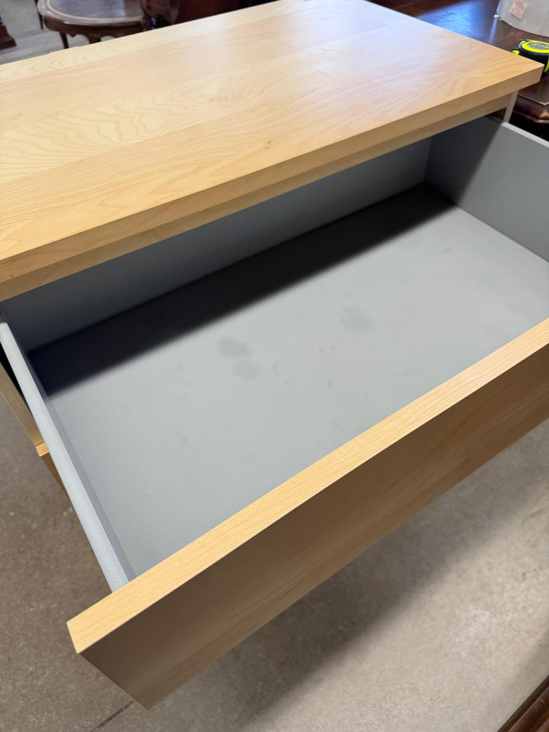 32"W Wooden 4-Drawer Dresser