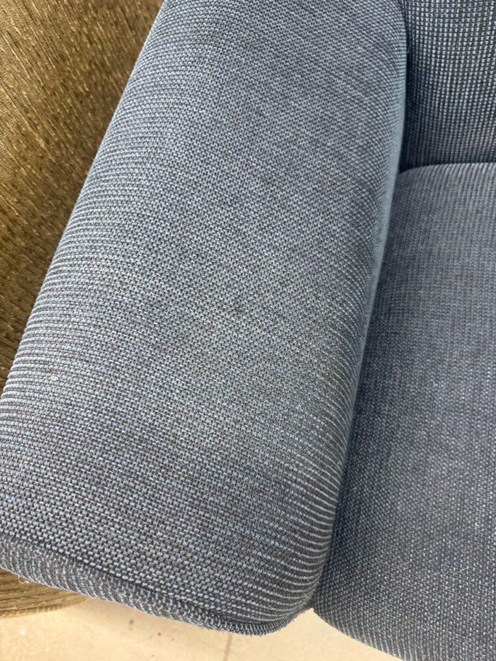 38.5"W Blue Armchair