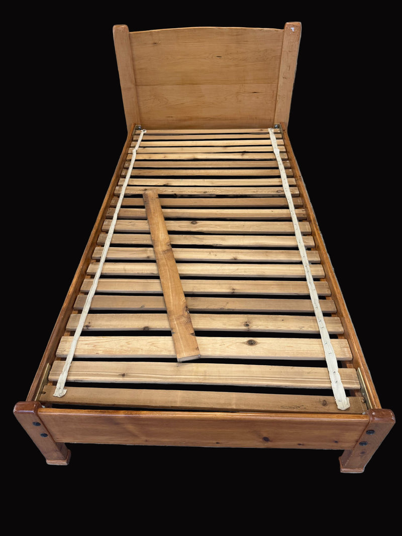 41"W Twin Wooden Bedframe