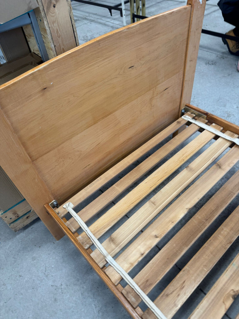 41"W Twin Wooden Bedframe