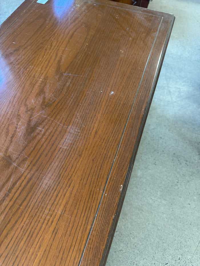 61.5"W Wood Coffee Table