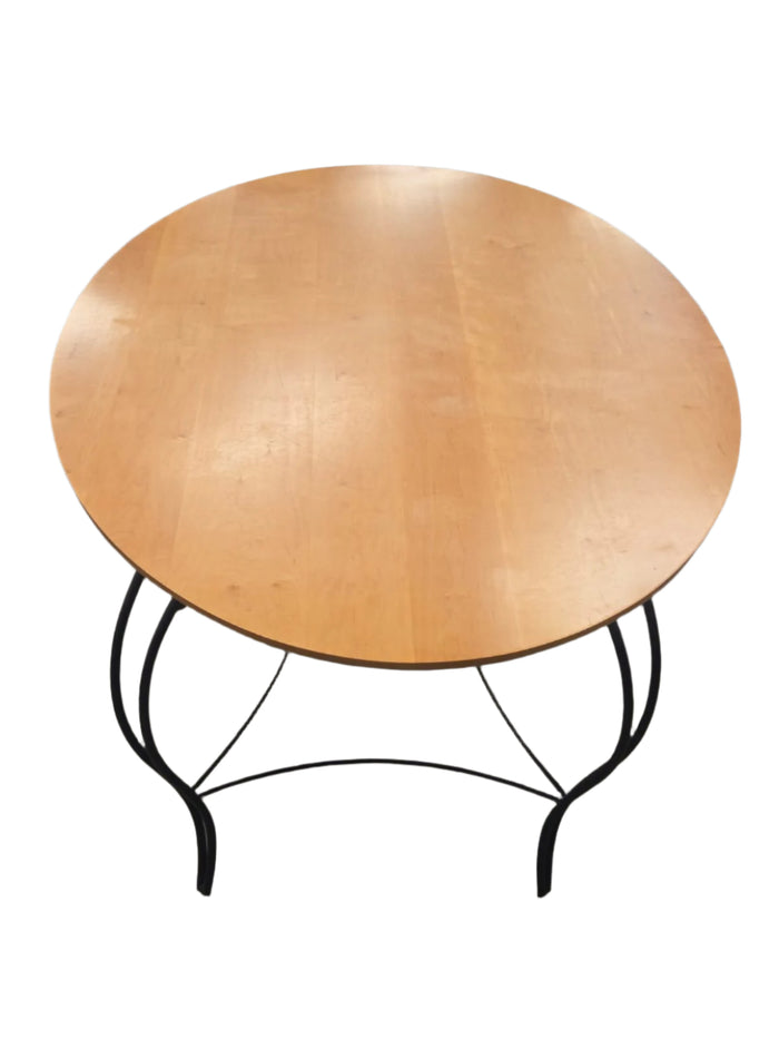 Oval Dining Table in Metal base