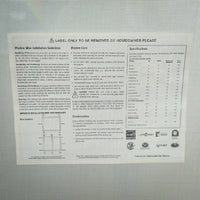 37.5x29.25-Inch Cherry Int. & Cream Ext. Casement Window with Screen & Lock