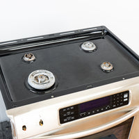 KitchenAid Dual Fuel Range w/ Gas Stove and Electric Oven in Stainless Steel