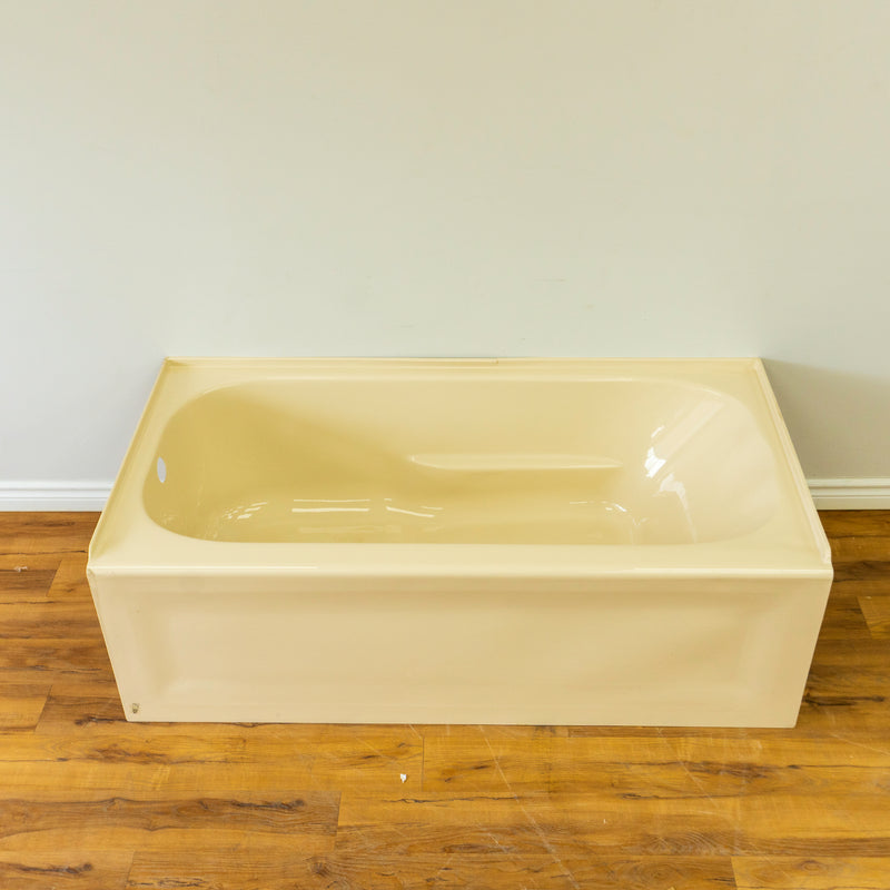 Lyons Left Hand Elite Bathtub- Bone