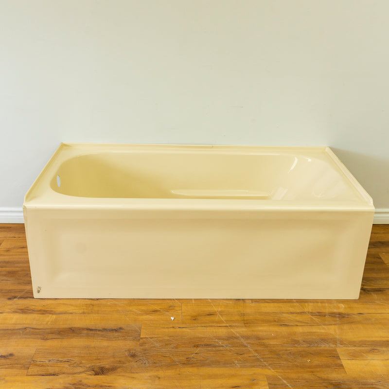 Lyons Left Hand Elite Bathtub- Bone