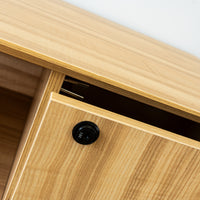 Locking Cabinet w/ 2 Drawers in Woodgrain