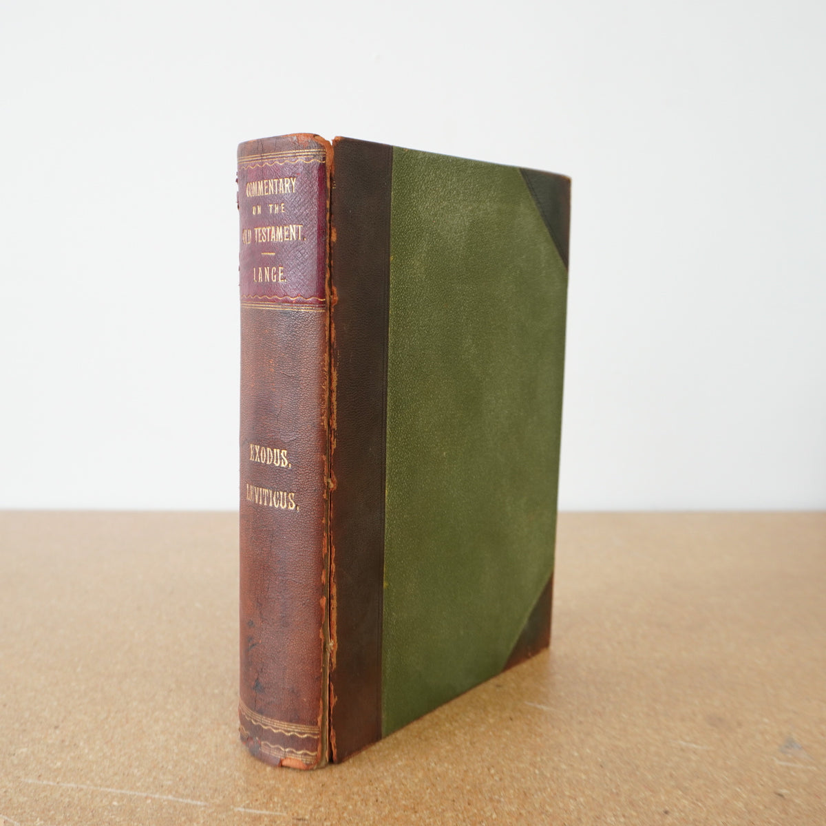 A Commentary On The Holy Scriptures: Exodus, Leviticus - Hardcover 1899