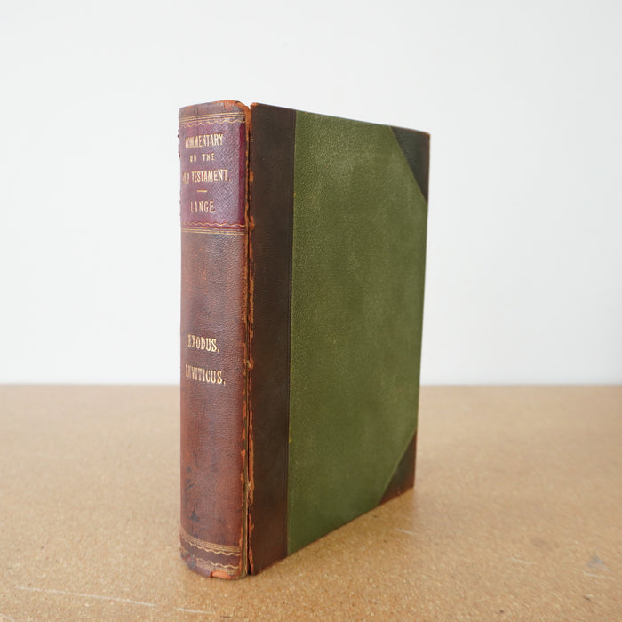 A Commentary On The Holy Scriptures: Exodus, Leviticus - Hardcover 1899