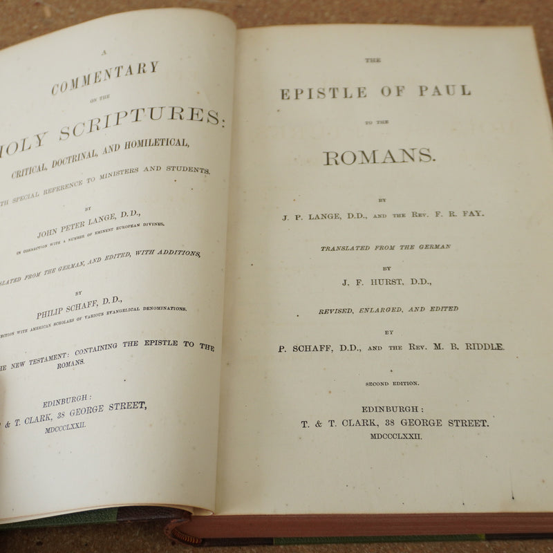 A Commentary On The Holy Scriptures: Romans 1899