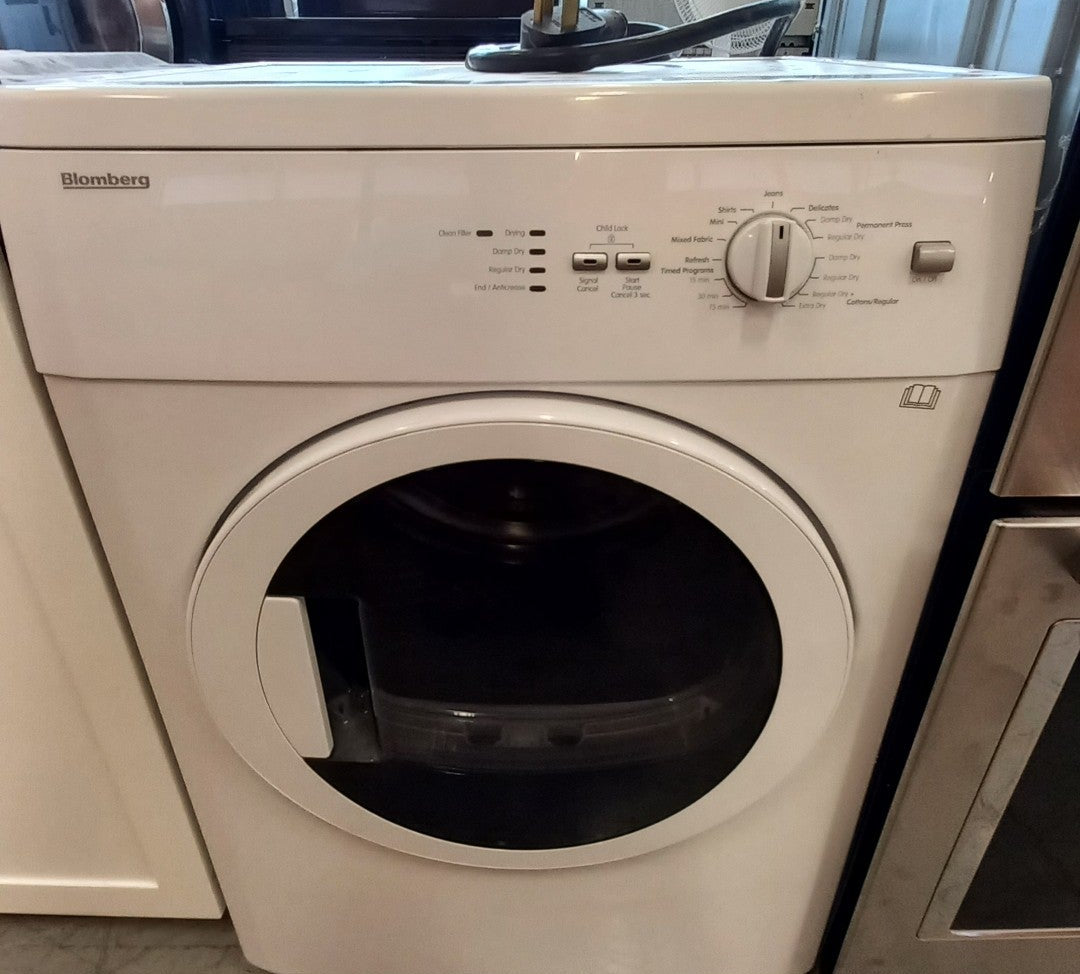 Blomberg 24-Inch Vented Front Load Dryer with 3.7 cu ft Capacity