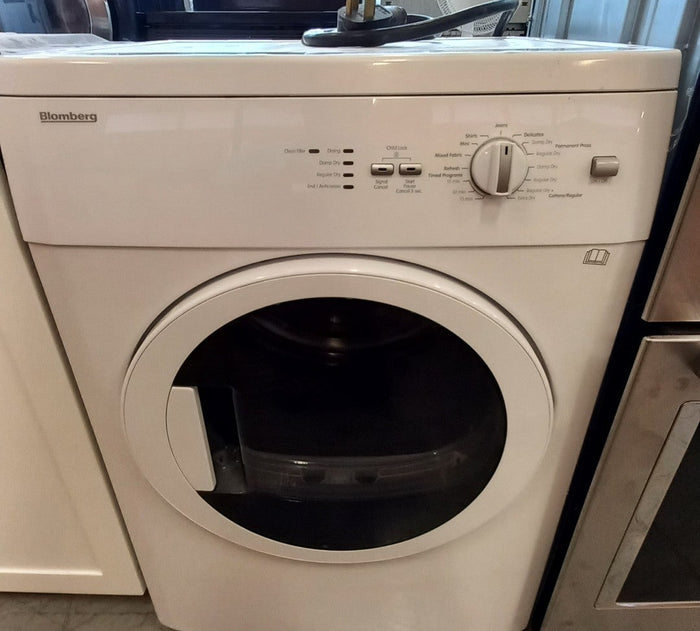 Blomberg 24-Inch Vented Front Load Dryer with 3.7 cu ft Capacity