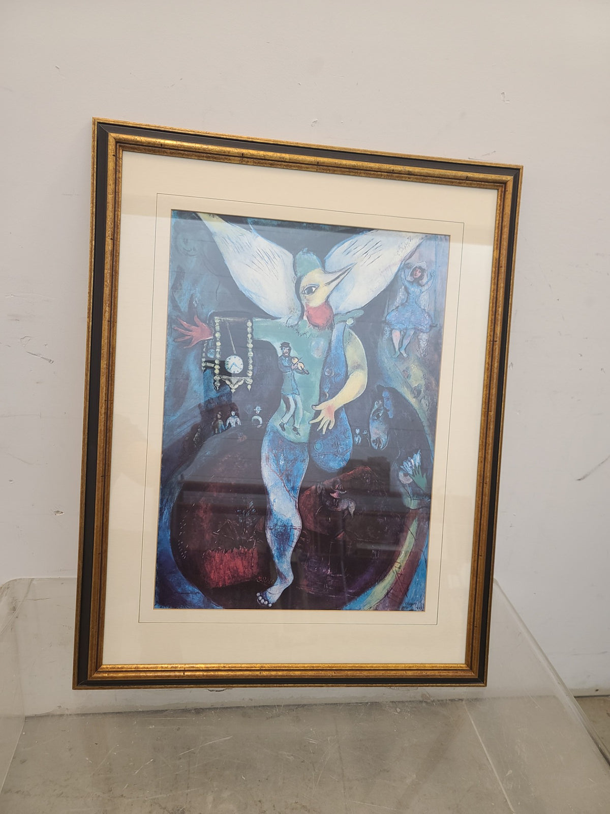 "The Juggler" Marc Chagall Painting