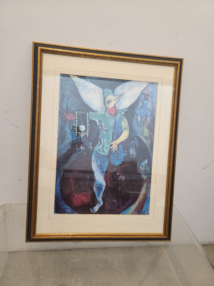 "The Juggler" Marc Chagall Painting